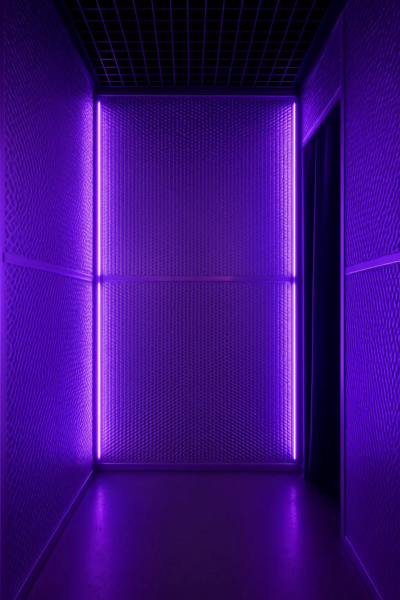 La cabine de photobooth coréen Métal Néon de KONEO est un décor minimaliste et percutant, baigné de reflets violets et de lumières électriques. Idéale pour des portraits, shootings artistiques ou vidéos immersives, cette cabine joue avec la lumière et la matière pour créer une ambiance à la fois mystérieuse et esthétique.